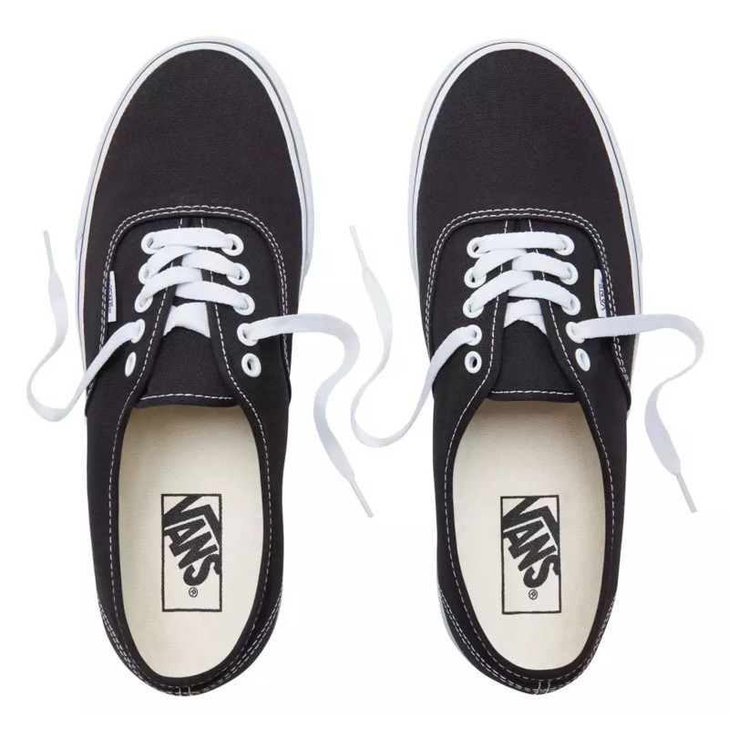 ZAPATOS VANS AUTHENTIC TXT NEGRO BLANCO VN000EE3BLK