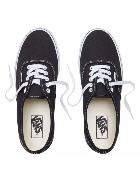 ZAPATOS VANS AUTHENTIC TXT NEGRO BLANCO VN000EE3BLK