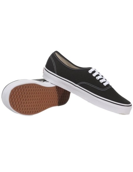 ZAPATOS VANS AUTHENTIC TXT NEGRO BLANCO VN000EE3BLK