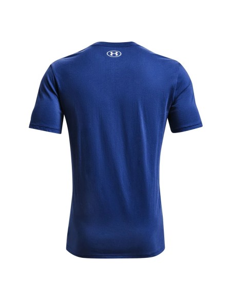 CAMISETA UNDER ARMOUR BOXED LOGO AZUL 1 366442 432