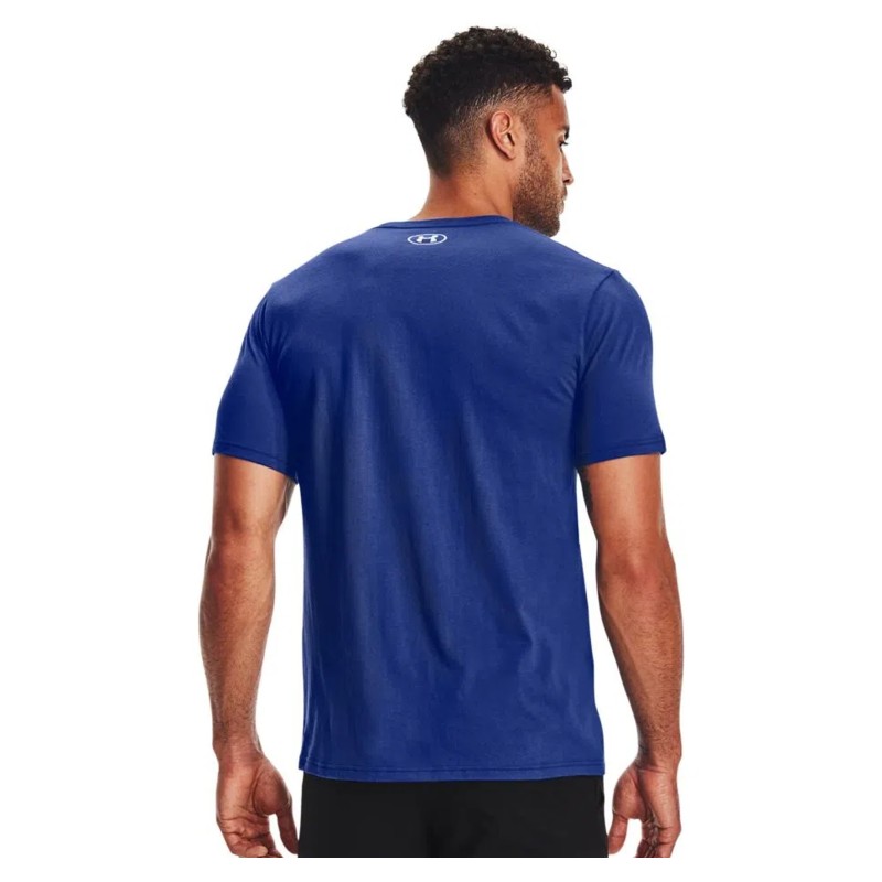 CAMISETA UNDER ARMOUR BOXED LOGO AZUL 1 366442 432