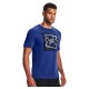 CAMISETA UNDER ARMOUR BOXED LOGO AZUL 1 366442 432