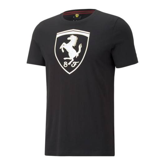 CAMISETA PUMA FERRARI RECE BIG SHIELD BLK 537230 01