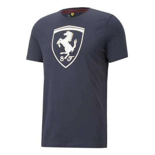 CAMISETA PUMA FERRARI RECE BIG SHIELD BLUE 537230 08