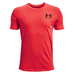 CAMISETA UNDER ARMOUR SPORT STYLE LEFT CHEST RED 1326799 600