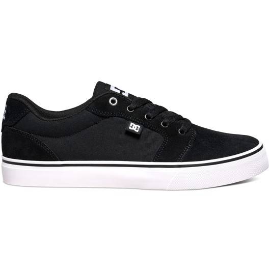 ZAPATOS DC SHOES ANVIL NEGRO BLANCO