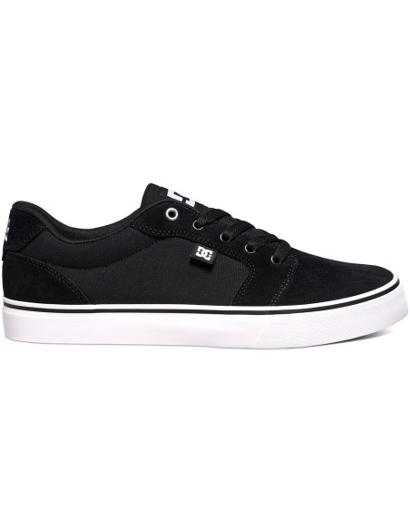 ZAPATOS DC SHOES ANVIL NEGRO BLANCO
