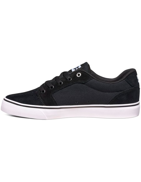 ZAPATOS DC SHOES ANVIL NEGRO BLANCO