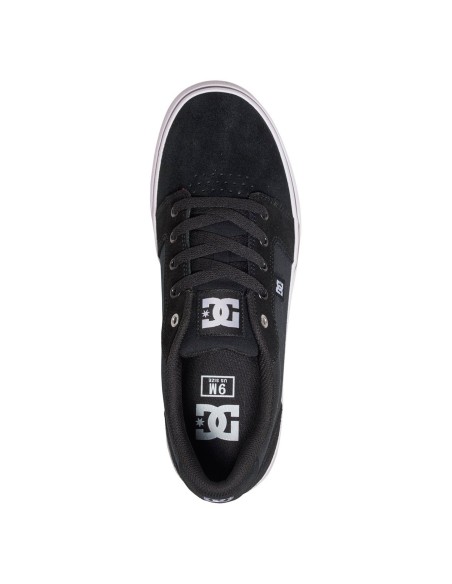 ZAPATOS DC SHOES ANVIL NEGRO BLANCO