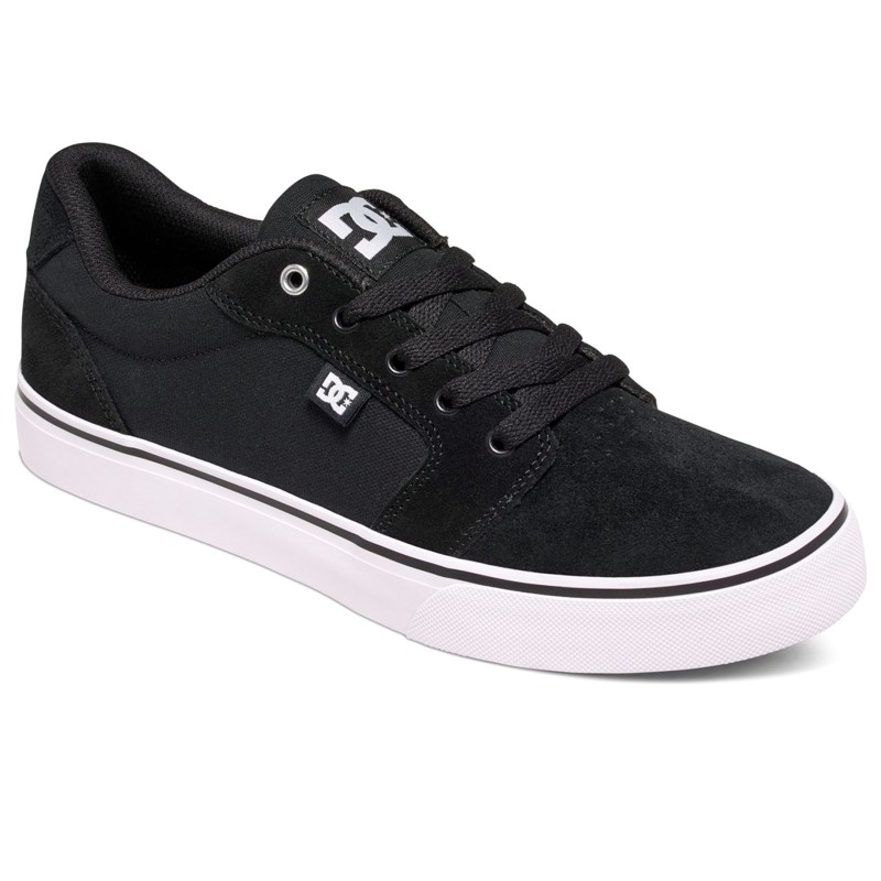 ZAPATOS DC SHOES ANVIL NEGRO BLANCO