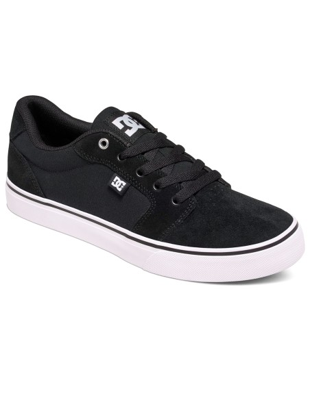 ZAPATOS DC SHOES ANVIL NEGRO BLANCO