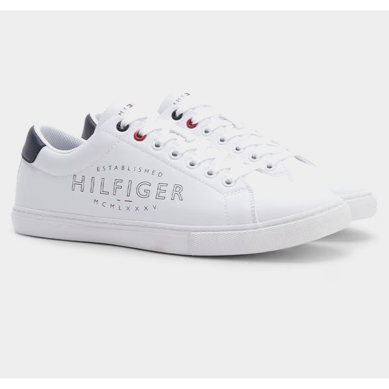 ZAPATOS TOMMY HILFIGER WHT VULC FM0FM04567 YBS