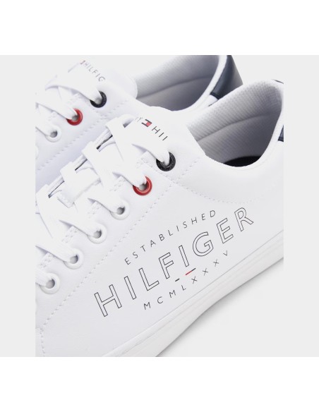 ZAPATOS TOMMY HILFIGER WHT VULC FM0FM04567 YBS