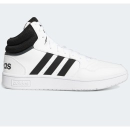 ZAPATOS ADIDAS HOOPS 3 0 MID BLA NEG GW3019