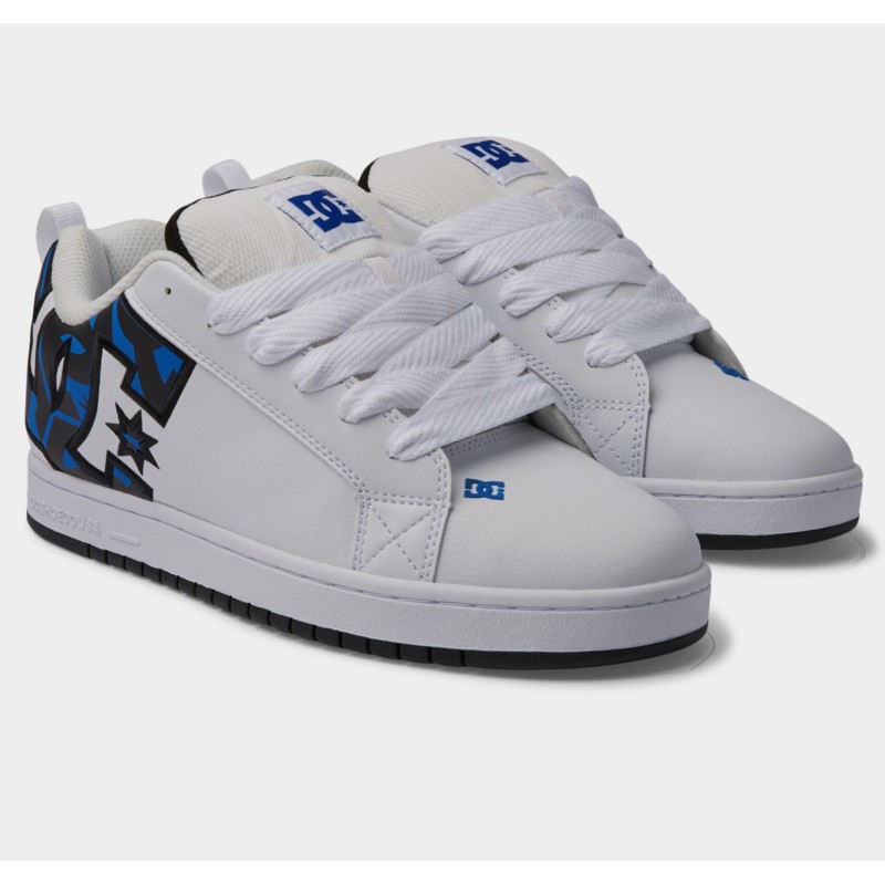 ZAPATOS DC SHOES COURT GRAFFIK BLAN 300529 XWSB