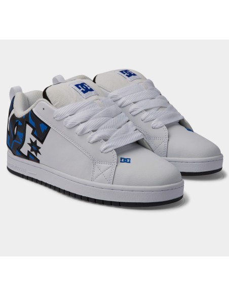 ZAPATOS DC SHOES COURT GRAFFIK BLAN 300529 XWSB