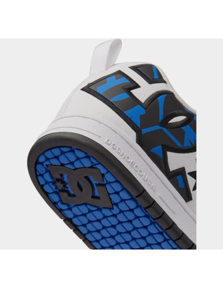ZAPATOS DC SHOES COURT GRAFFIK BLAN 300529 XWSB