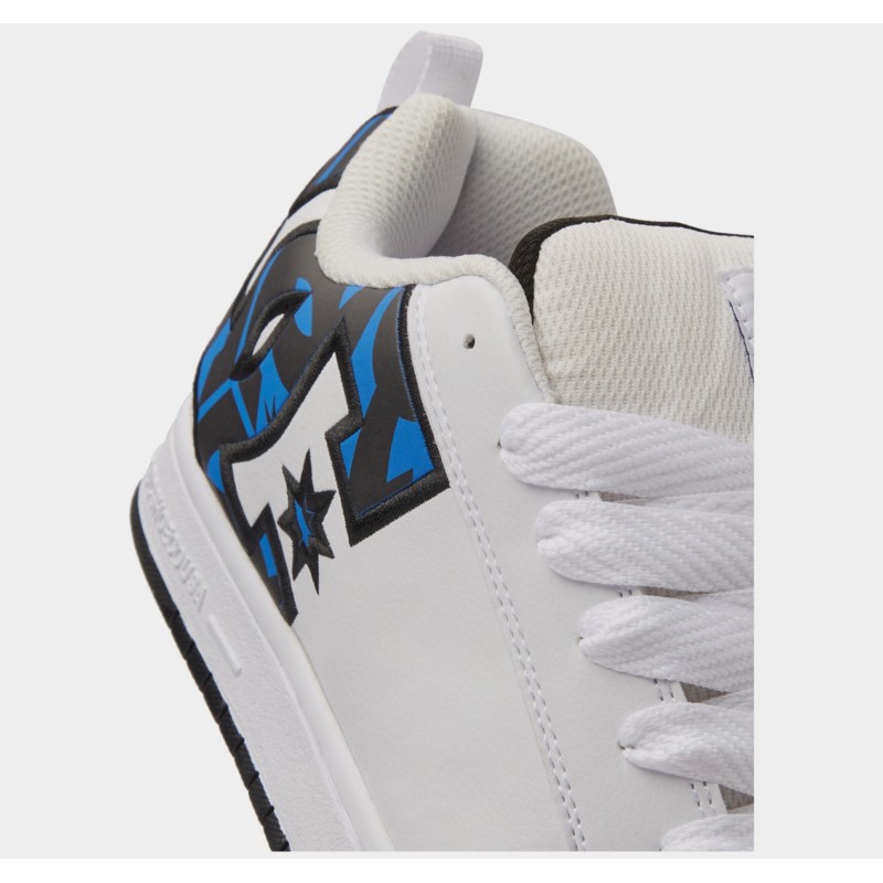 ZAPATOS DC SHOES COURT GRAFFIK BLAN 300529 XWSB