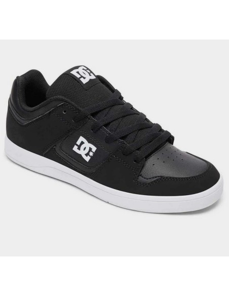 ZAPATOS DC SHOES CURE NEG BLAN ADYS40073 BLK