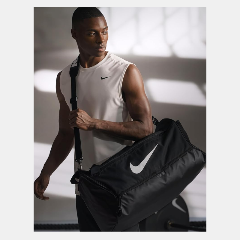 MALETA NIKE BRASILIA DUFFEL 60L ME NEGRA DH7710 010