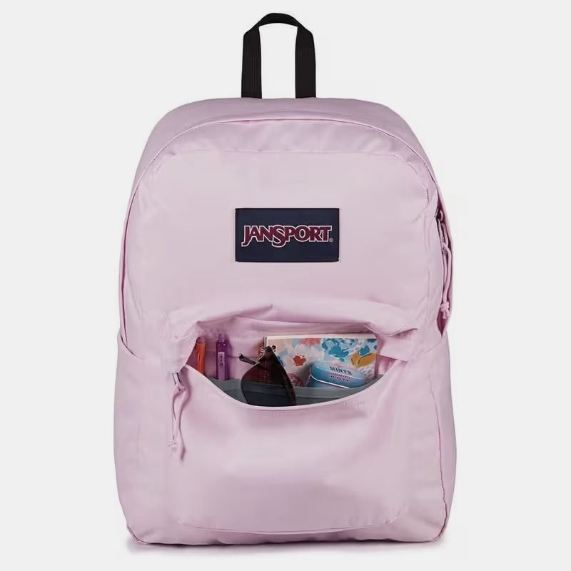 Mochila JanSport SuperBreak Pink Ice | Tienda Deportiva Atleta.ec