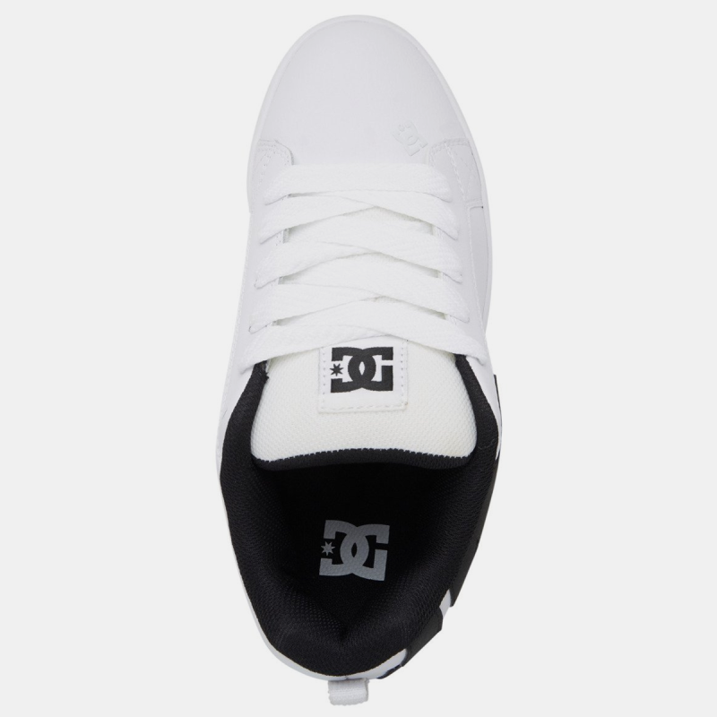 Zapatos DC Shoes Court Graffik 300529 wlk Blanco Negro | Atleta.ec Ecuador